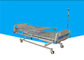 Tempat Tidur Rumah Sakit Portabel 500 - 780mm, Tempat Tidur Lipat Manual Dapat Disetel Dengan Stand IV