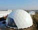 Tenda Kubah Geodesik Berdiameter 15m Dilapisi PVC Tenda Kubah Bulat Bening