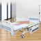 Tempat Tidur Pasien Otomatis Rumah Sakit Icu Epoxy Painted Dewasa yang Dapat Dilepas