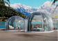 5m PC Gelembung Geodesik Dome Glamping Tenda Sepenuhnya Warna Transparan
