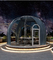 5m PC Gelembung Geodesik Dome Glamping Tenda Sepenuhnya Warna Transparan