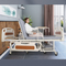Tempat Tidur Perawatan Manual Multi-fungsional Tempat Tidur Kursi Roda untuk pasien rumah sakit Tempat tidur rumah sakit pasien yang dapat disesuaikan